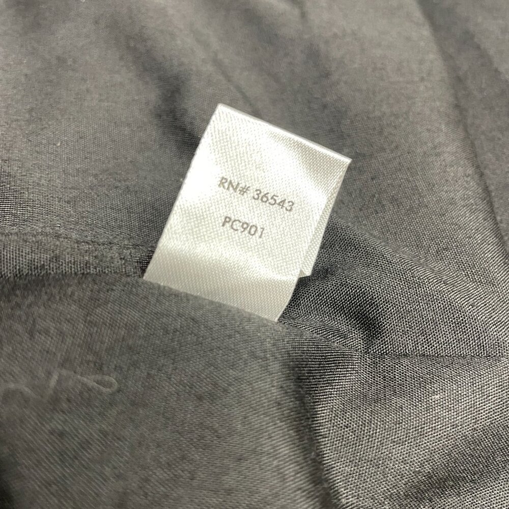 CALVIN KLEIN Women's EUC One-Button Lined‎ Black Blazer | Size 6 - Picture 11 of 11